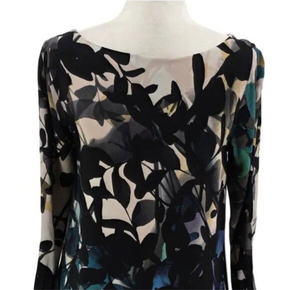 Anthropologie Maeve Womens Small Dress Shaded Garden Shift Multicolor Cocktail - Picture 6 of 9